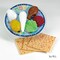 Rite Lite 10pc Blue and Beige Passover Deluxe Children Play Seder Set 4.25"